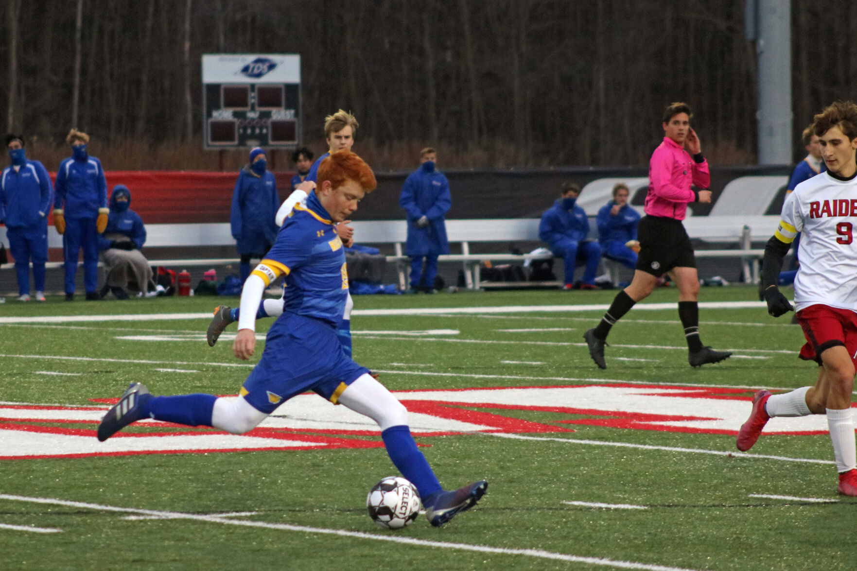 Rice Lake boys soccer Division 2 sectionals vs. Medford 10-31-20